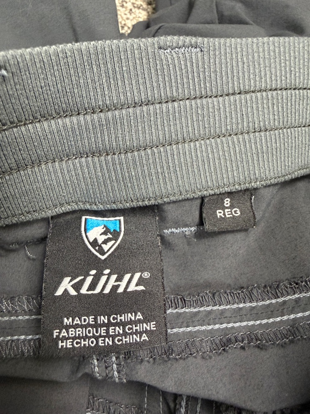 Kuhl Born In The Mountains Women’s 8 Gray Utility Outdoor Casual Pants Cargo - Picture 6 of 10